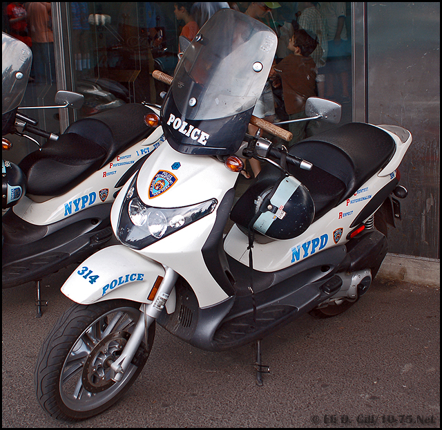 NYPD サイテーションバーセット② NYPD 実物セカンド Police Officerバッジセット *ニューヨーク市警